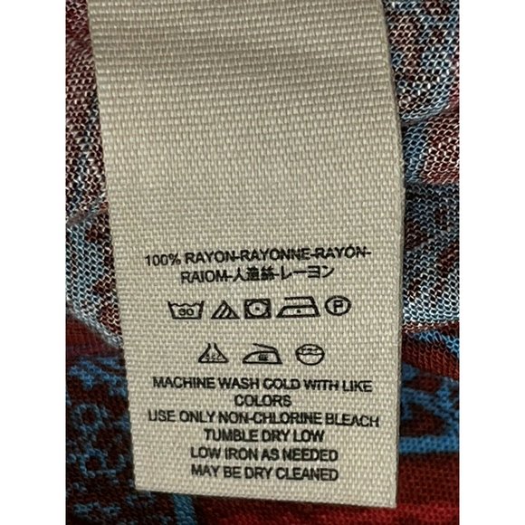 Free People Walking On A Dream Printed Tunic XS Cutout Bohemian Festival Blouse - Picture 8 of 8